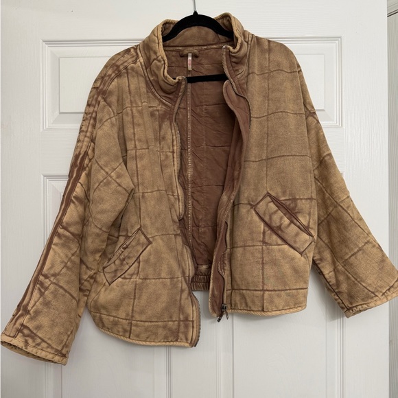 Free People Jackets & Blazers - Free people Dolman Quilted Knit Jacket | Size Small